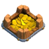 Depósito de Ouro Nível 1 - Clash of Clans