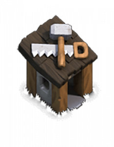 Cabana do Construtor Nível 1 - Clash of Clans