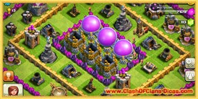 Recursos clash of clans cheios