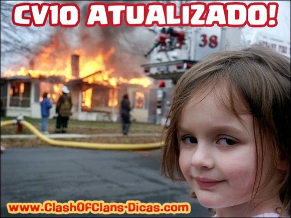 Humor Clash of Clans centro de vila