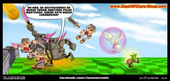 Pekka precisando de cura clash of clans