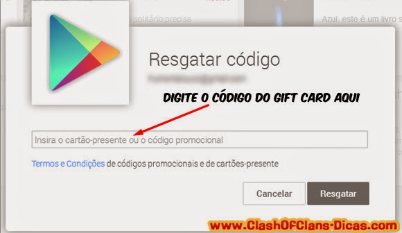 Gift Card Google Play - Gratis