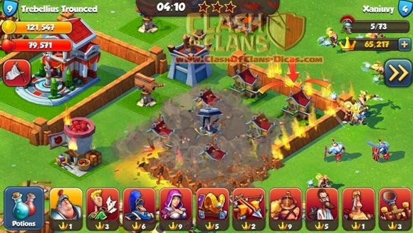 Jogos parecidos/copia de Clash of Clans - Clash of Clans Dicas