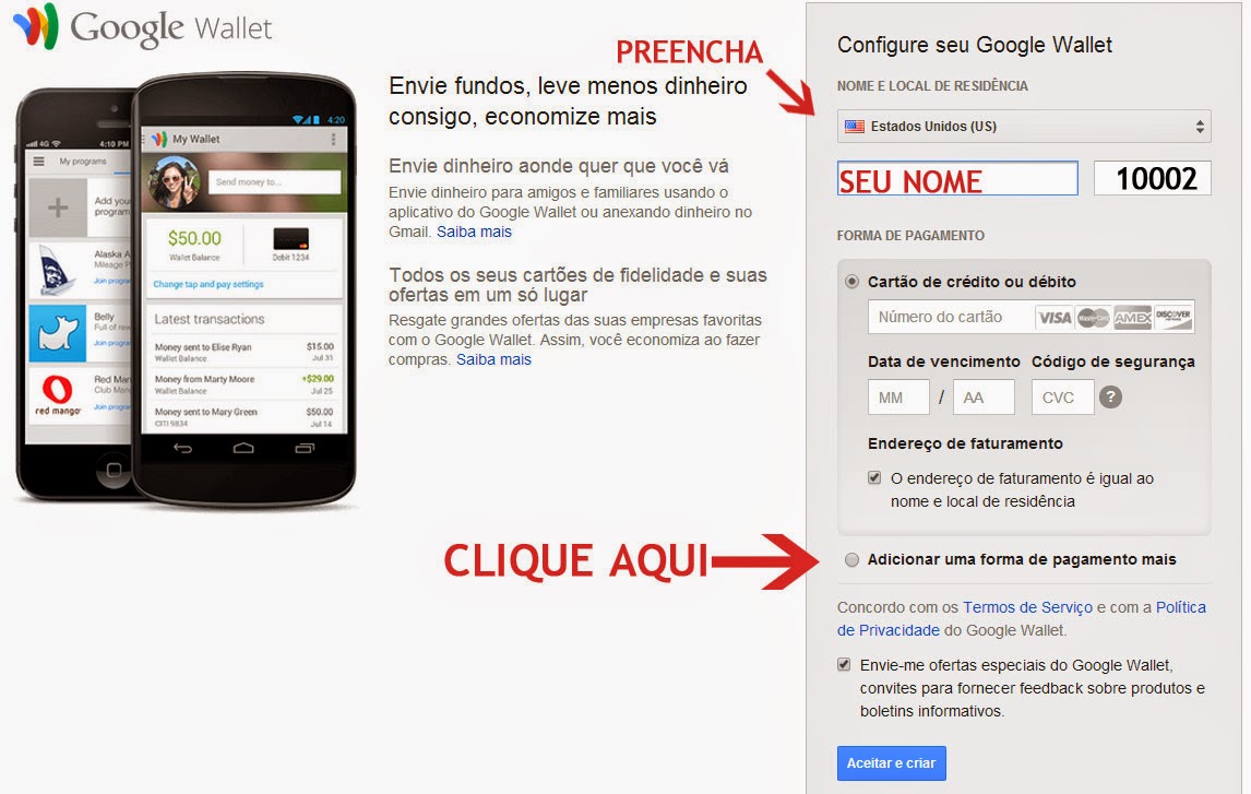 Código de Resgate do Google Play, Código de Cupom Grátis 10 de