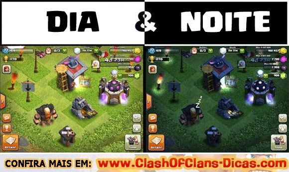 Como seria clash of clans anoite