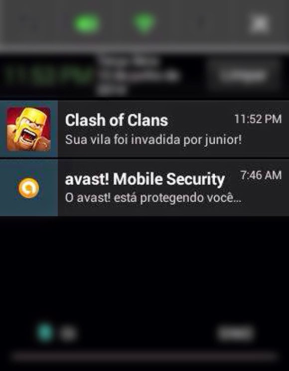 Vila invadida clash of clans - avast nao presta