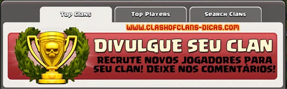 Divulgue seu Clan