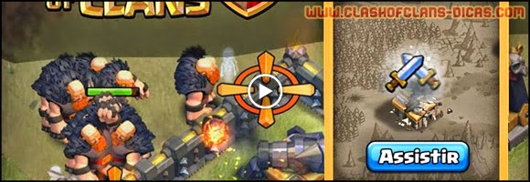 Batalhas da Guerra de Clans Ao Vivo