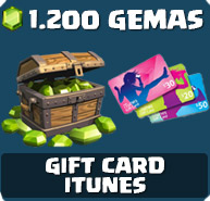 Comprar 1.200 Gemas Clash of Clans