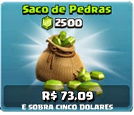 Compre 2.500 Gemas Clash of Clans