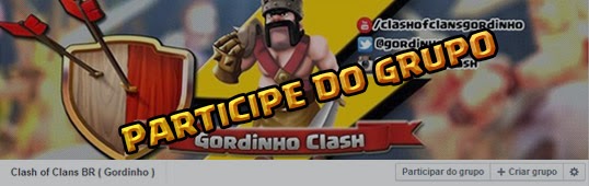 Entre no Grupo parceiro Clash of Clans (Gordinho) 