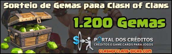 Gemas Grátis Clash of Clans