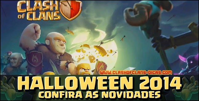 Halloween 2014 em Clash of Clans - Confira as novidades