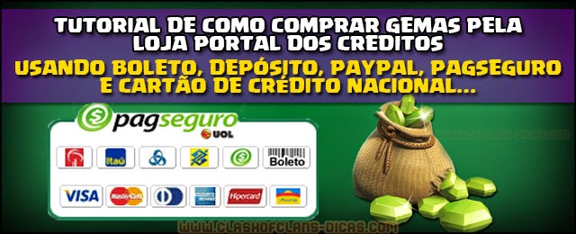 Como resgatar seu Gift Card do Google Play comprado no Portal dos Créditos  - Clash of Clans Dicas