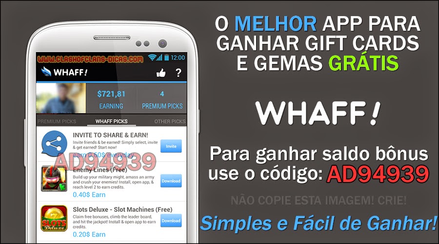 Como ganhar Gift Cards grátis google play e itunes