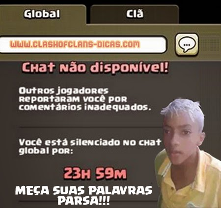 meça suas palavras parsa - clash of clans