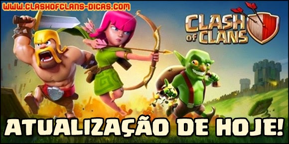 O que há de novo na Nova atualização para Clash of Clans