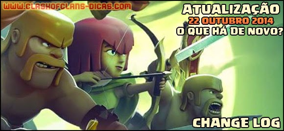 Novidades atualização Clash of Clans