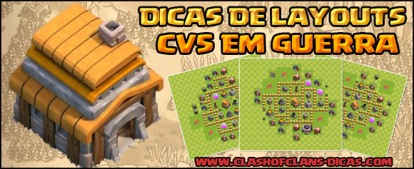 Layouts para CV5 em Guerra