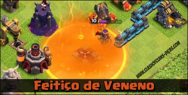 Feitiço de Veneno - Clash of Clans