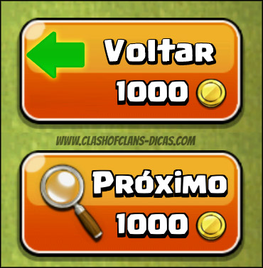 Botão Voltar procura multiplayer