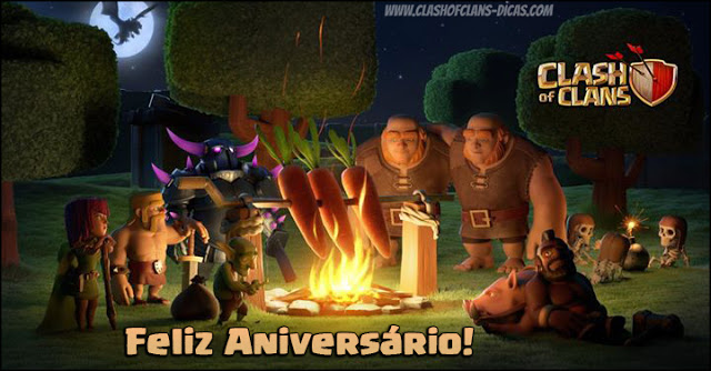 Aniversário 3 Anos de Clash of Clans