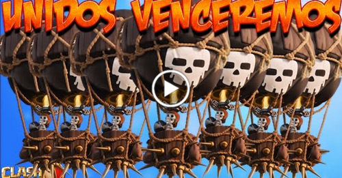 Ataque aéreo: Destruição total no Clash