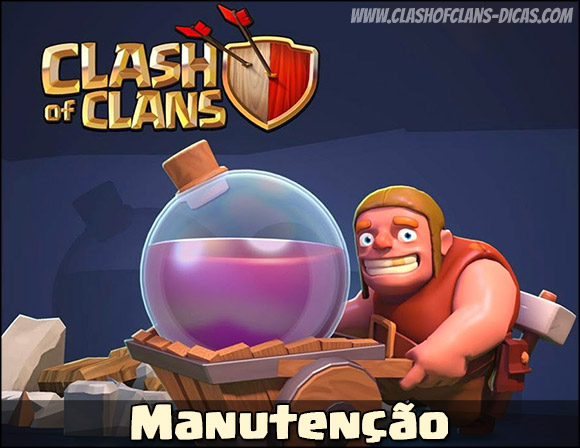 Notícias sobre Clash of Clans e dicas - Manutenção servidores