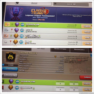 Clash with Roller - TOP Clash of Clans ranking