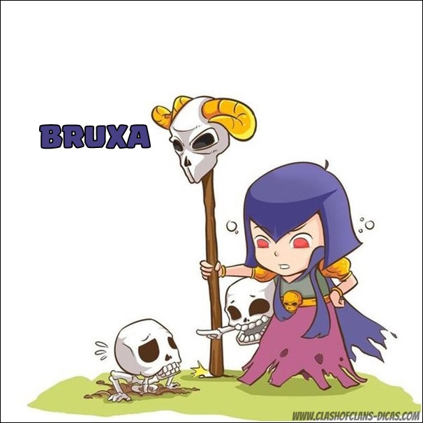 Bruxa versão infantil