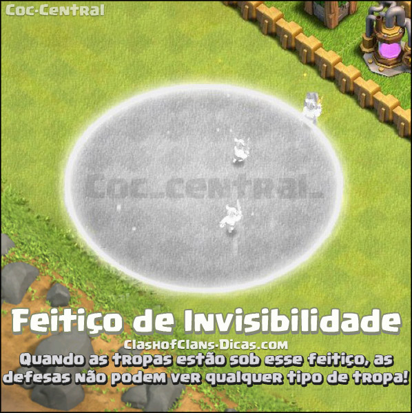 Invisibility Spell - Clash of Clans update