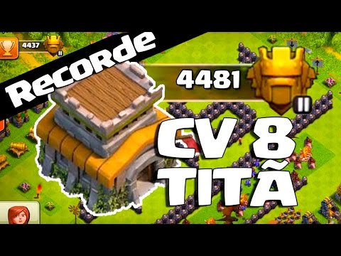 Recorde: CV8 com maior numero de troféus atualmente