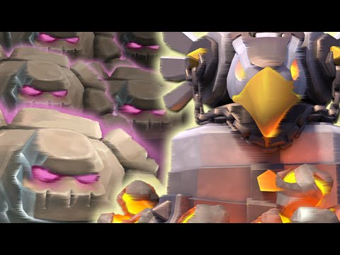 Atacando CV11 com 8 Golens