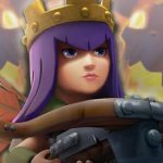 Ataque em CV9 na Guerra: Queen Walk com Dragões