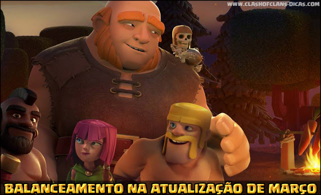 Atualização de Março de 2016 - Clash of Clans