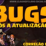 Todos os BUGs da Atualização – Correção em breve!