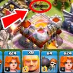 Ataque usando 30 Valquírias em CV11