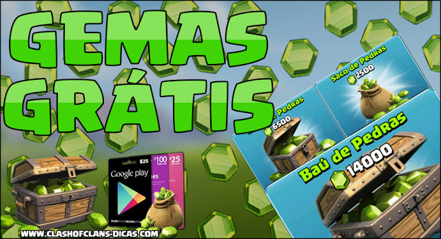 Gemas Grátis para Clash of Clans com AppBounty