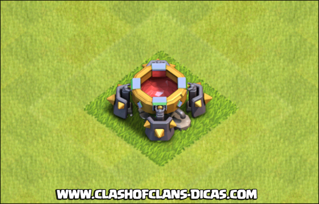 Fábrica de feitiços sombrios nível 4 - Clash of Clans