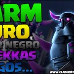 Farmando Ouro e Elixir Negro com PEKKAS e Magos