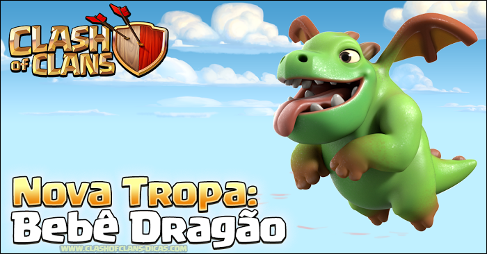 Bebê Dragão - Clash of Clans