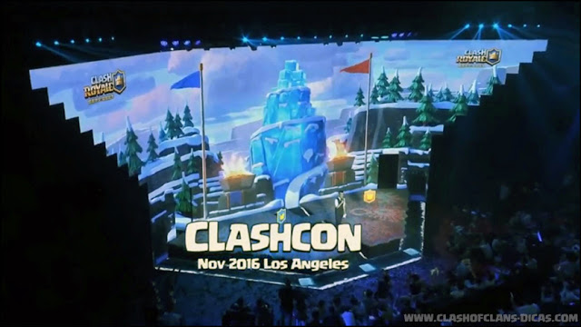 Evento Clash of Clans e Clash Royale - ClashCon 2016