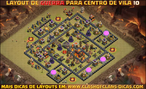 Layout CV10 de Guerra