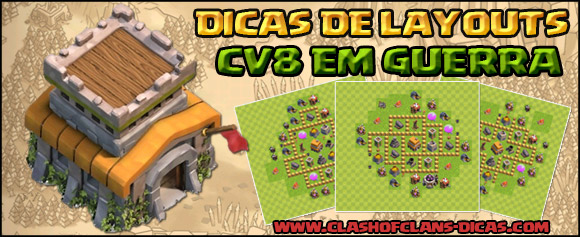 TH8 layout War - Clash of Clans