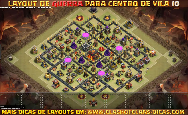 Layout CV10 de Guerra