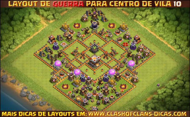 Layout CV10 de Guerra