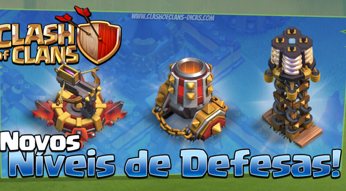 Sneak Peek #01: Novos níveis de Defesas, Tropas e Balanceamento