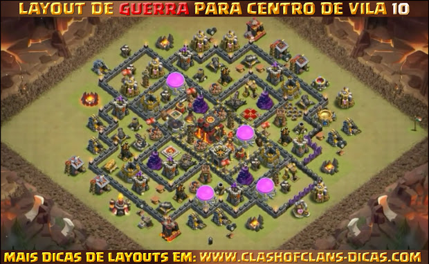 Layout CV10 de Guerra