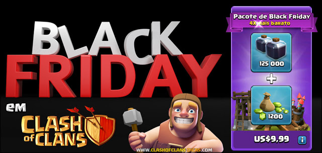 Clash of Clans Black Friday Gemas