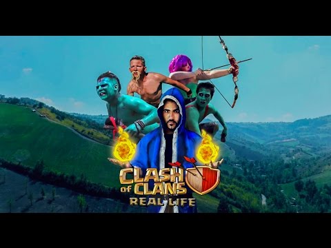 Live action de Clash of Clans feito por fãs